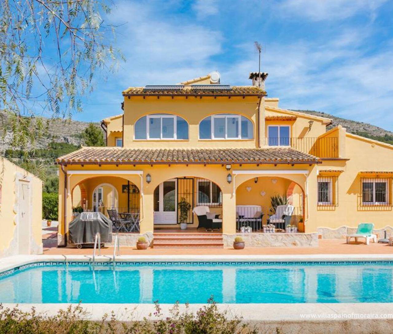 Jalon valley villa for sale