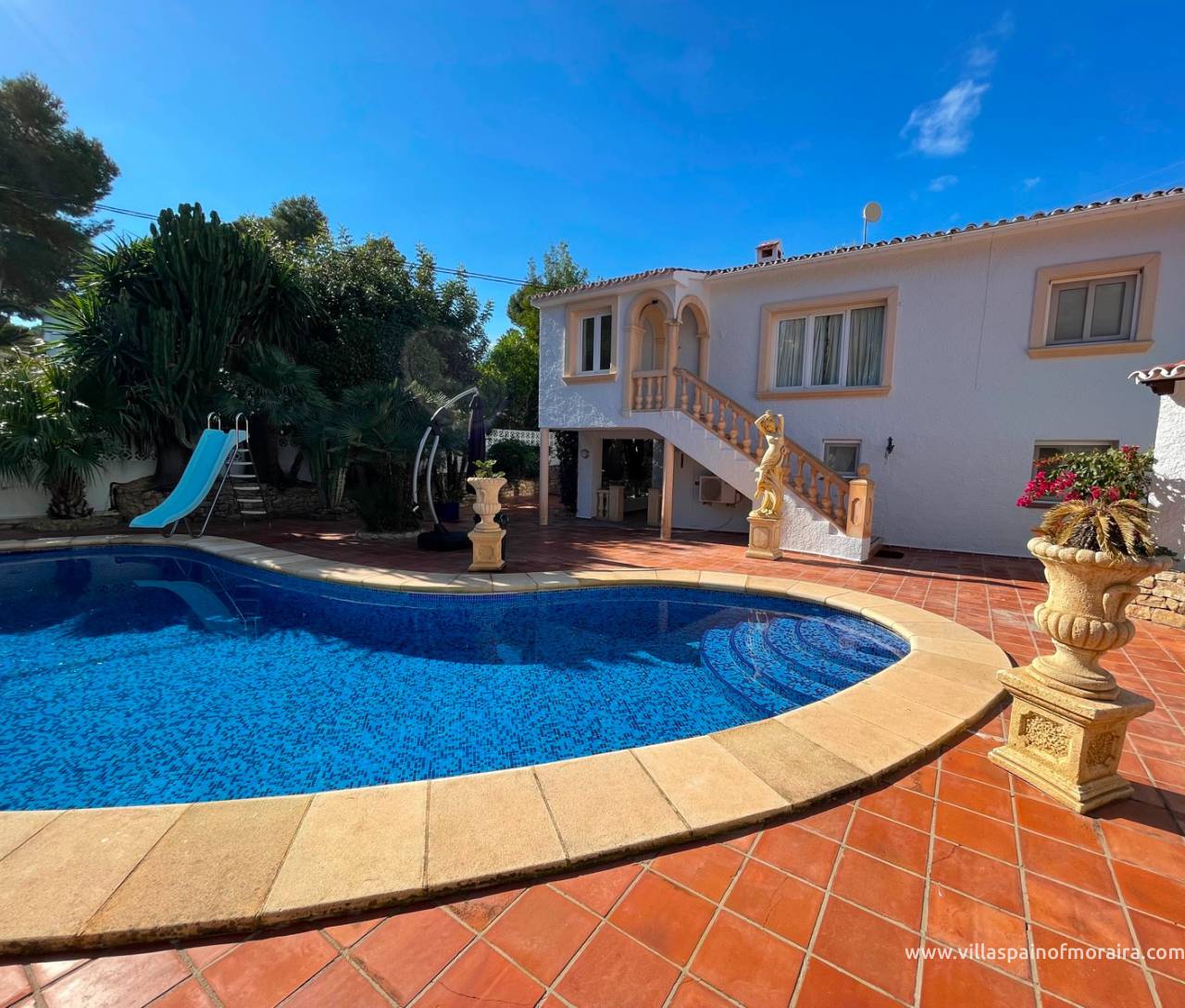 Moraira villa place in the sun