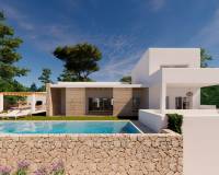 New Ibiza style villa Moraira