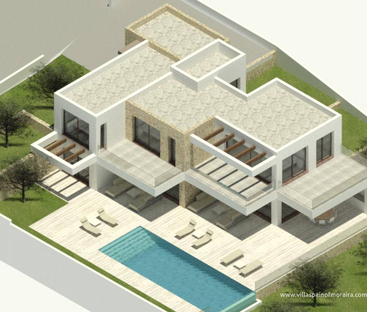 New villa in Moraira for sale