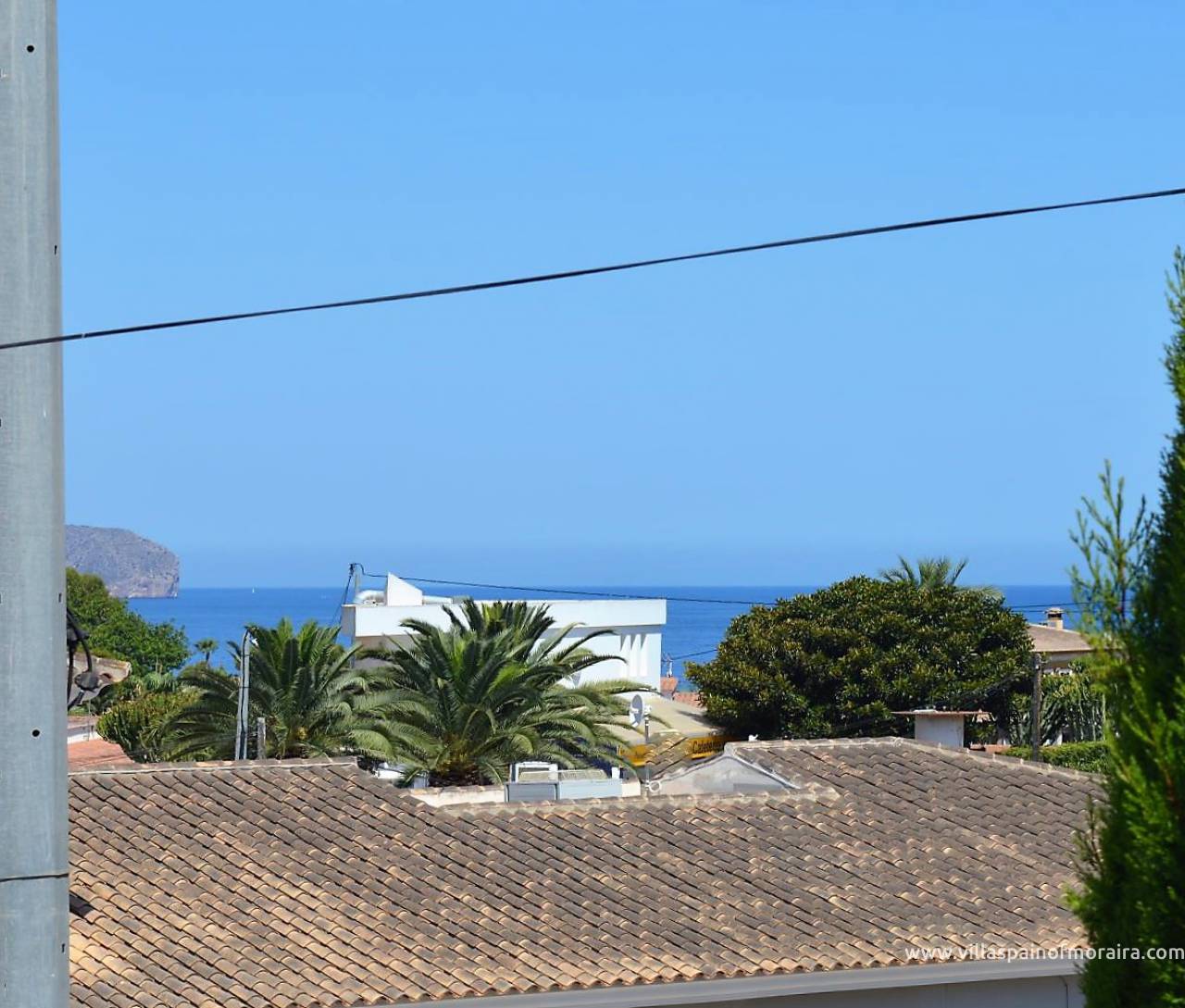 Villa for sale with sea view Fustera Benissa